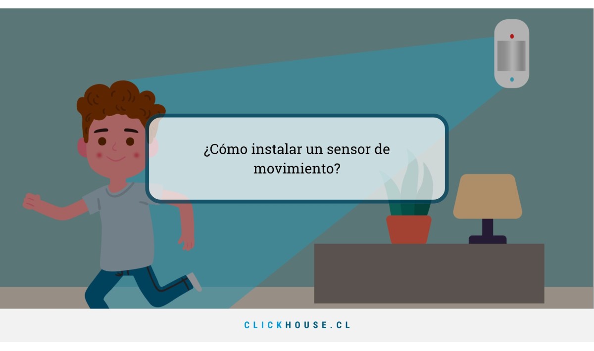  ¿Cómo instalar un sensor de movimiento?